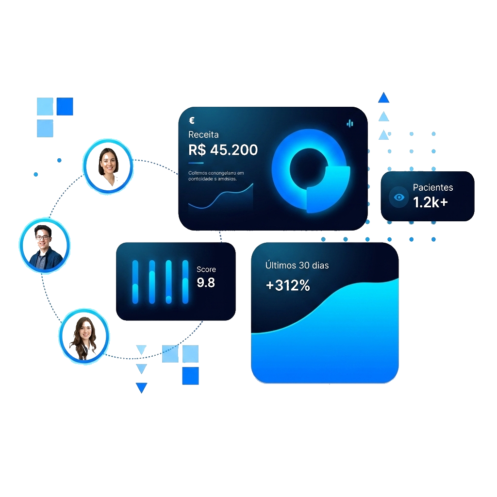 MedScale System Dashboard & Graphic